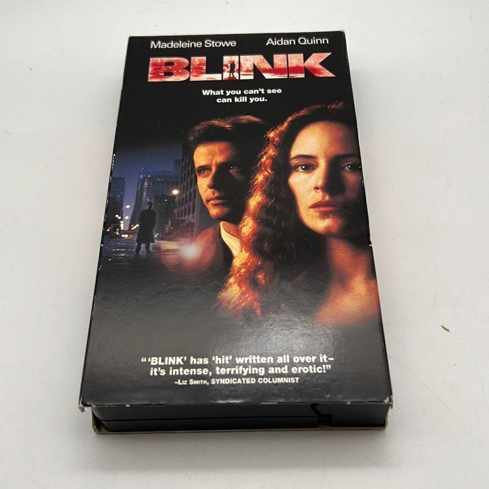 Blink (VHS 1994) Madeleine Stowe,‎ Aidan Quinn, James Remar, Erotic Drama